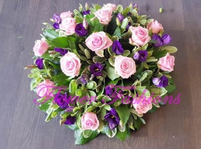 Pink & Purple Posy Pad