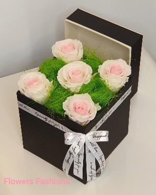 Infinity Pink Rose Box null