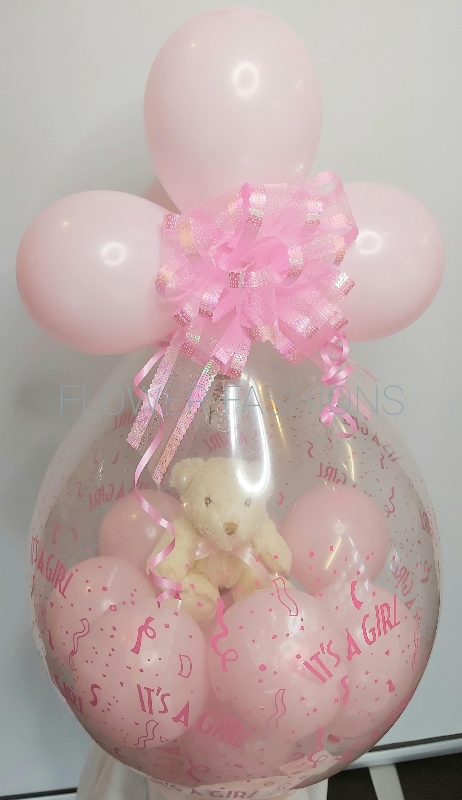 It's a Girl Baby Balloon Giftb Set