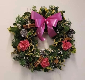 Spruce & Holly Wreaths