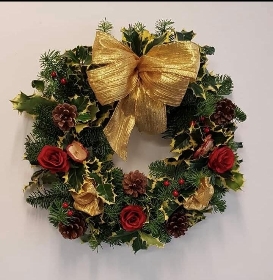 Spruce & Holly Wreaths